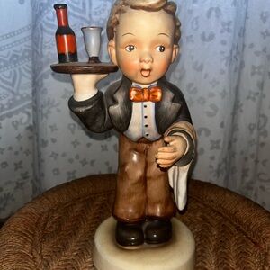 Collectible  Vintage large Hummel Garçon Figurine Base